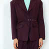 NORYSSE blazer bordeaux NORYSSE blazer bordeaux