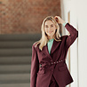 NORYSSE blazer bordeaux NORYSSE blazer bordeaux