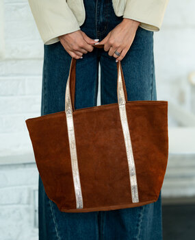 OPHIDIA sac fourre-tout cognac