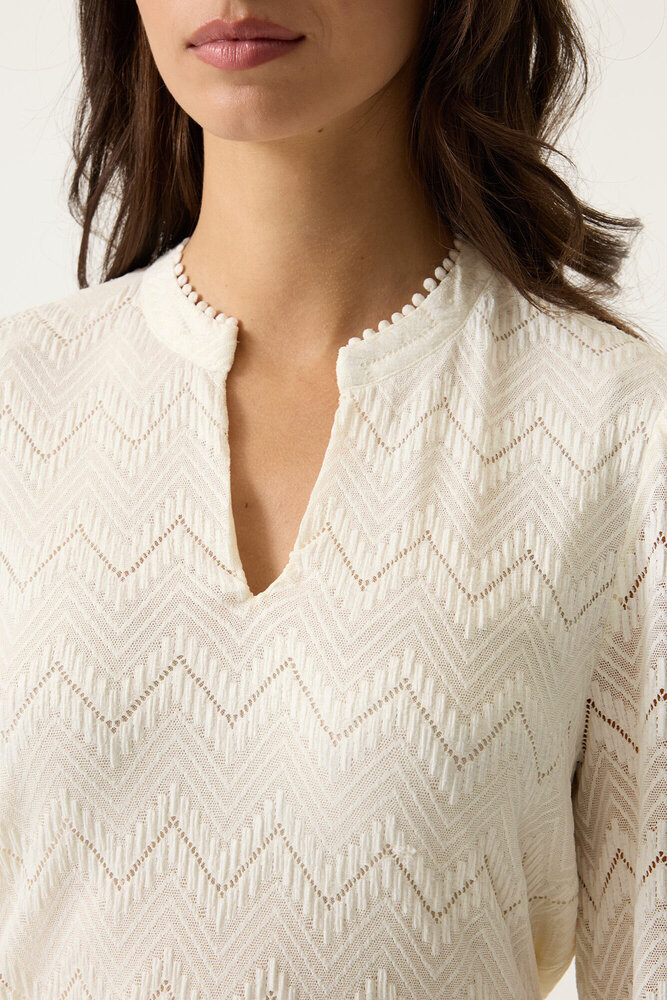 GARCIA JEANS  Blouse blanche cassée