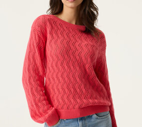 GARCIA JEANS Pull rose