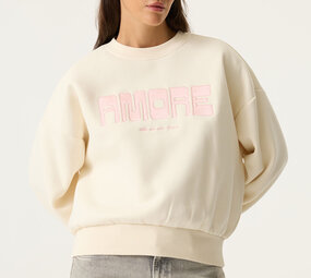 GARCIA JEANS Pull blanc cassé