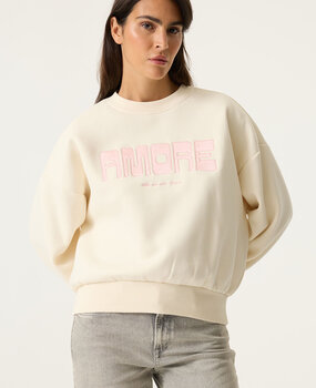 GARCIA JEANS Pull blanc cassé