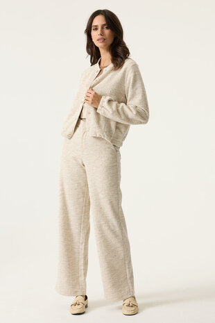 GARCIA JEANS Veste en tweed beige