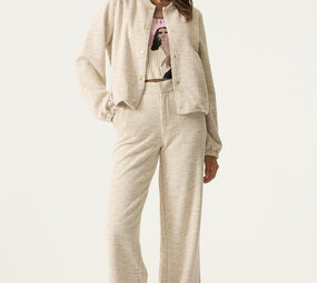 GARCIA JEANS Pantalon en tweed beige