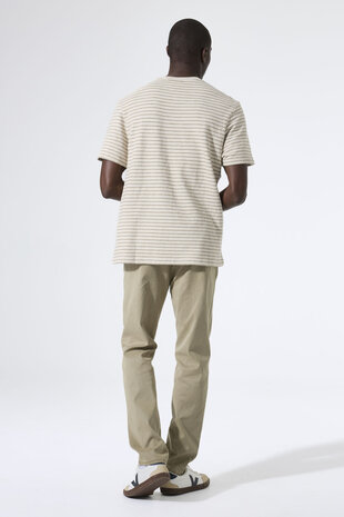 GARCIA JEANS T-shirt rayé brun