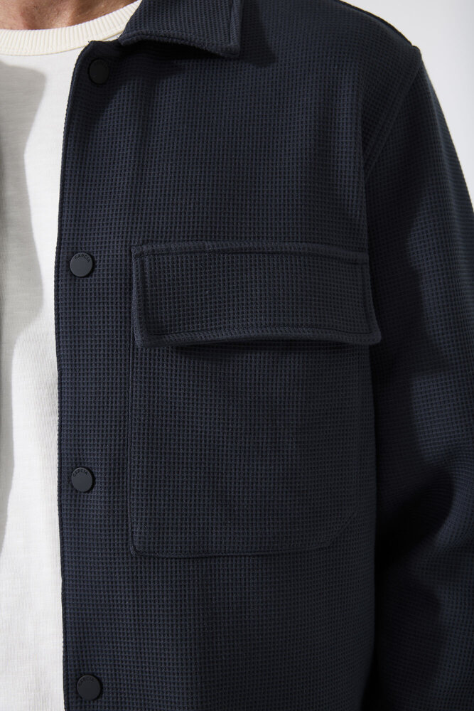 GARCIA JEANS Chemise overshirt bleu foncé GARCIA JEANS Chemise overshirt bleu foncé