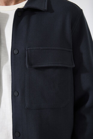 GARCIA JEANS Chemise overshirt bleu foncé GARCIA JEANS Chemise overshirt bleu foncé