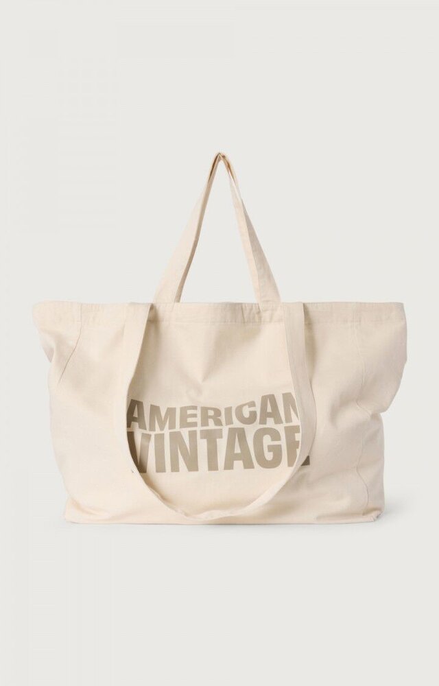 AMERICAN VINTAGE LYCAZ TOTE bag ecru AMERICAN VINTAGE LYCAZ TOTE bag ecru