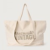 AMERICAN VINTAGE LYCAZ TOTE bag ecru AMERICAN VINTAGE LYCAZ TOTE bag ecru