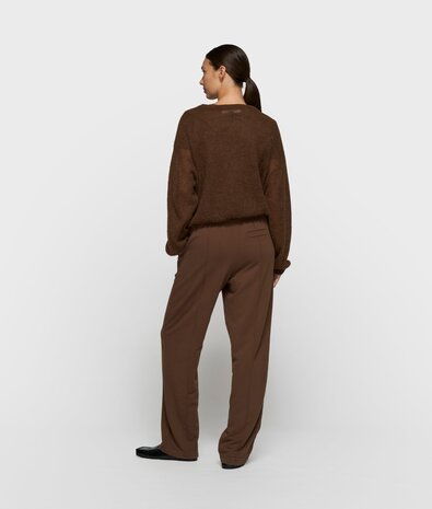 Pull fin truffe noire
