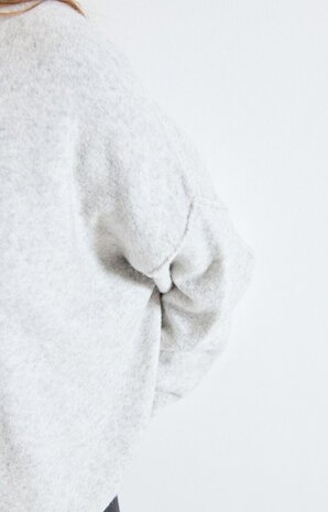 AMERICAN VINTAGE DAMSVILLE pull gris chine