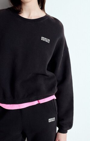 AMERICAN VINTAGE IZUBIRD sweat reglisse vintage