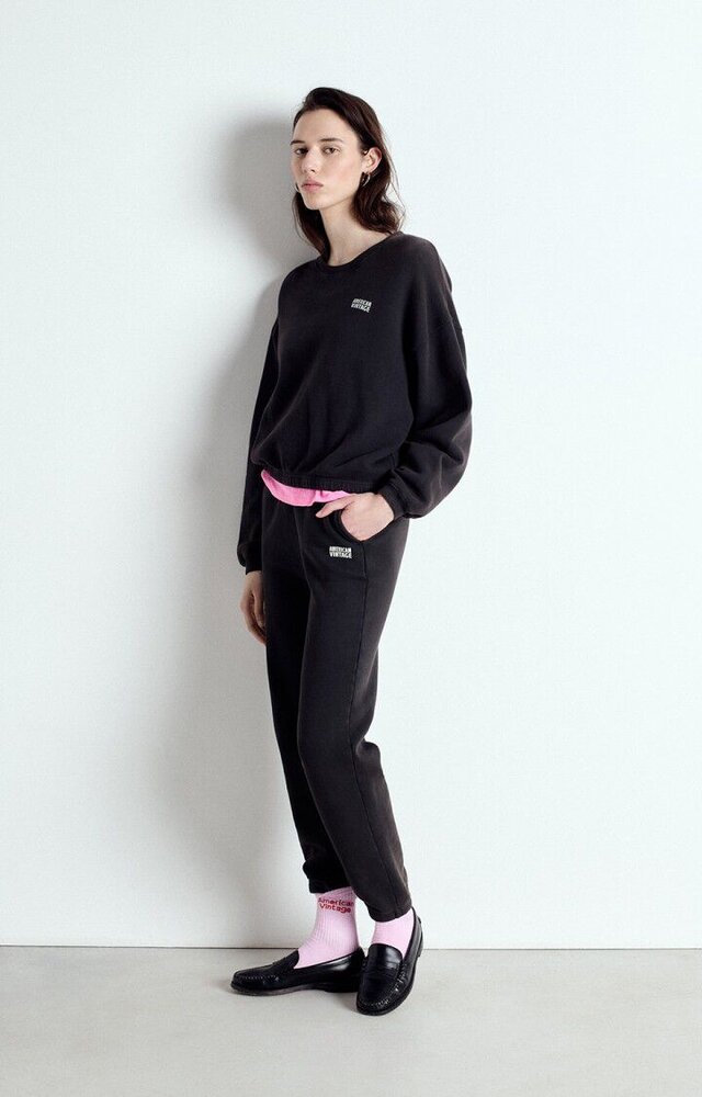 AMERICAN VINTAGE IZUBIRD sweat reglisse vintage