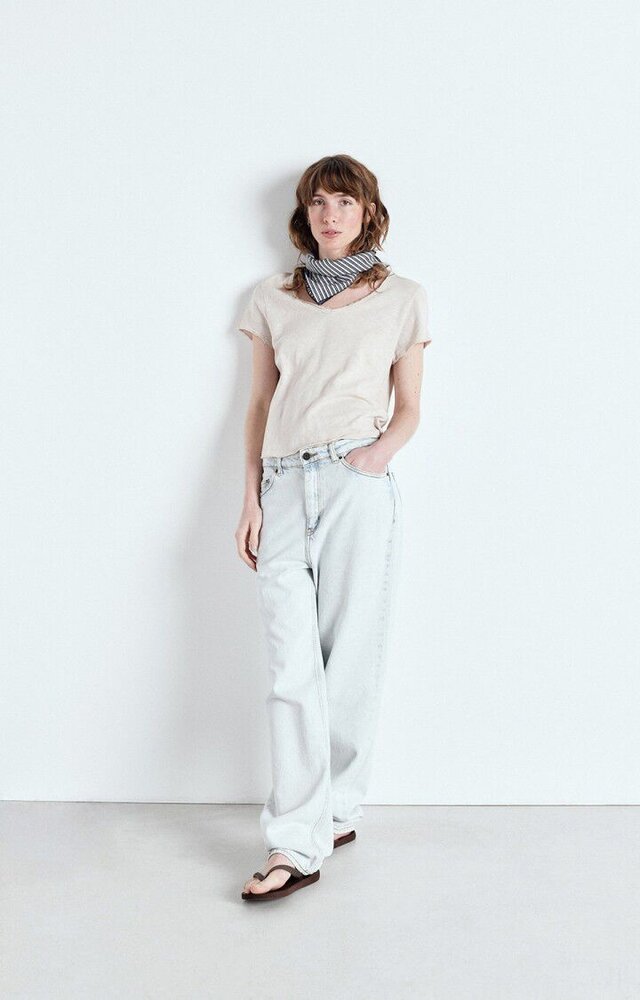 AMERICAN VINTAGE SONOMA t-shirt mastic vintage