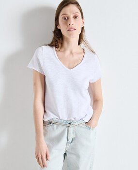 AMERICAN VINTAGE SONOMA t-shirt blanc