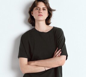 AMERICAN VINTAGE FIZVALLEY t-shirt carbone vintage