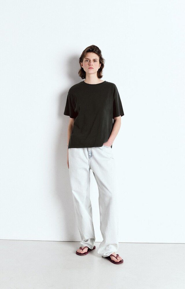 AMERICAN VINTAGE FIZVALLEY t-shirt carbone vintage