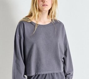 AMERICAN VINTAGE FAZY t-shirt acier vintage