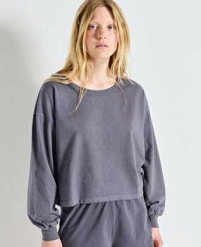 AMERICAN VINTAGE FAZY t-shirt acier vintage