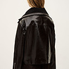 BA&SH BERNIE blouson en cuir ebene
