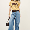 BA&SH IONI tee-shirt manches courtes jaune