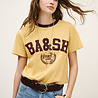 BA&SH IONI tee-shirt manches courtes jaune