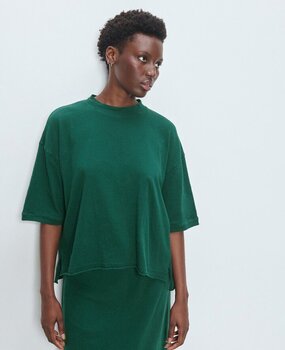 AMERICAN VINTAGE UDARK t-shirt cypres chine noir