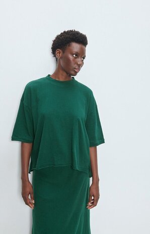 AMERICAN VINTAGE UDARK t-shirt cypres chine noir