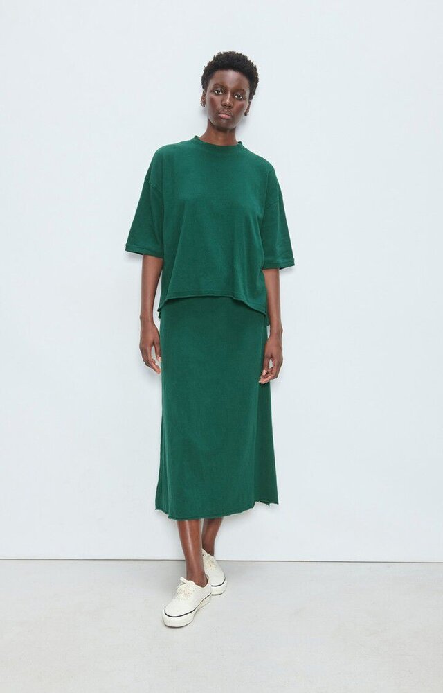 AMERICAN VINTAGE UDARK t-shirt cypres chine noir