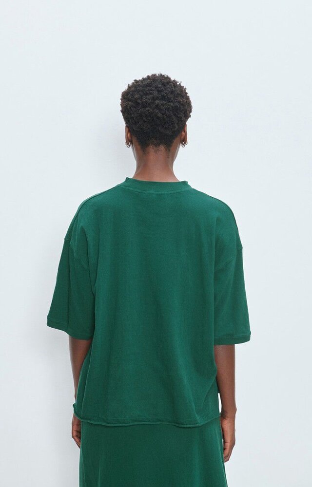 AMERICAN VINTAGE UDARK t-shirt cypres chine noir