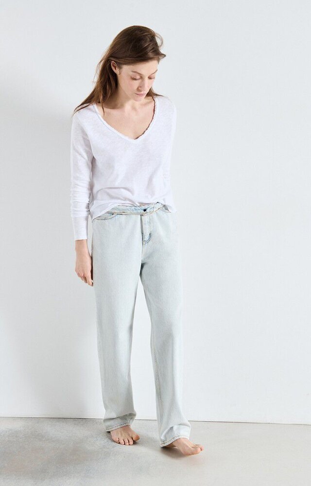 AMERICAN VINTAGE SONOMA t-shirt blanc