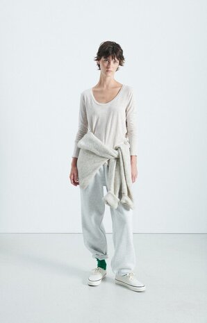 AMERICAN VINTAGE JACKSONVILLE t-shirt creme chine