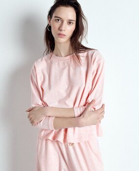 AMERICAN VINTAGE YPAWOOD t-shirt glacage chine