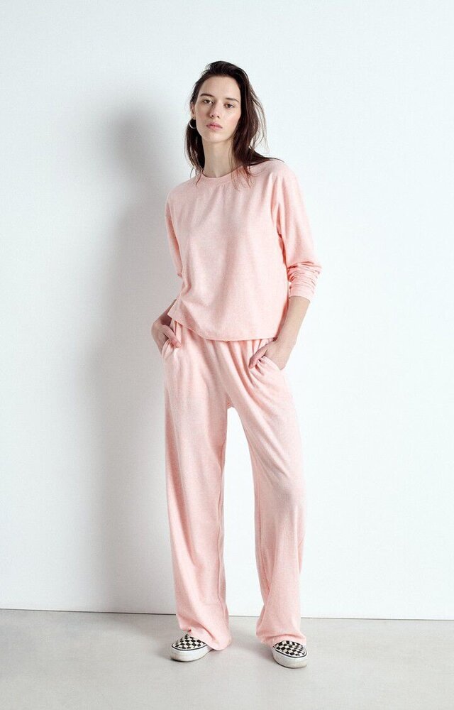 AMERICAN VINTAGE YPAWOOD t-shirt glacage chine