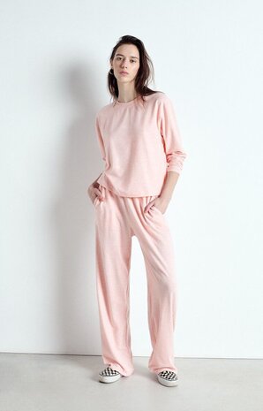 AMERICAN VINTAGE YPAWOOD t-shirt glacage chine