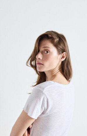 AMERICAN VINTAGE JACKSONVILLE t-shirt blanc