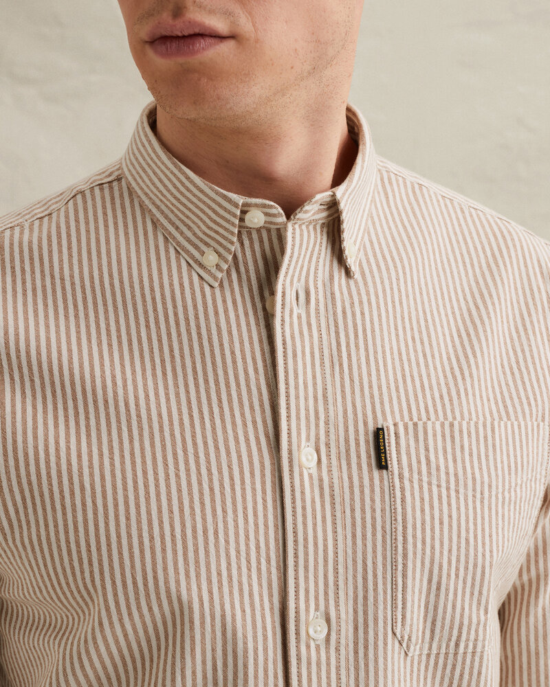 OXFORD chemise avec motif à rayures jaune OXFORD chemise avec motif à rayures jaune