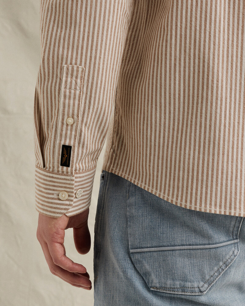 OXFORD chemise avec motif à rayures jaune OXFORD chemise avec motif à rayures jaune