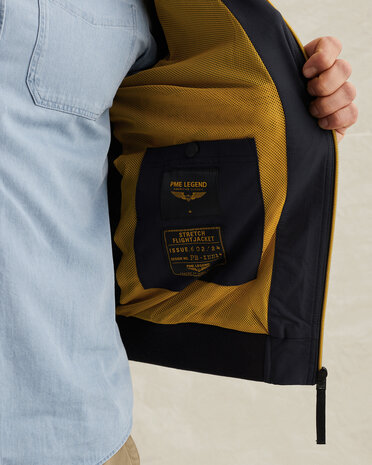 FLIGHT veste stretch bleu