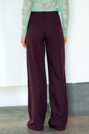FREYJA pantalon aubergine
