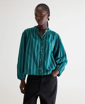 BELLEROSE CHERRY blouse à rayures stripte a