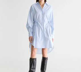 CONEY robe-chemise à rayures stripe a