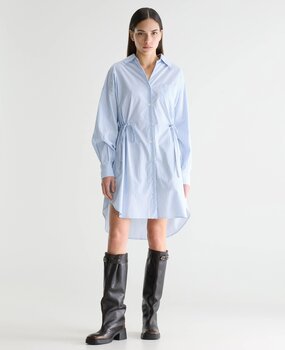 CONEY robe-chemise à rayures stripe a