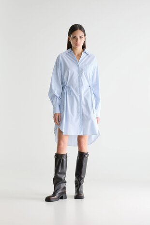 CONEY robe-chemise à rayures stripe a