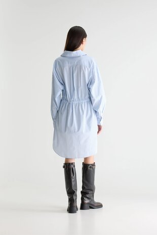 CONEY robe-chemise à rayures stripe a