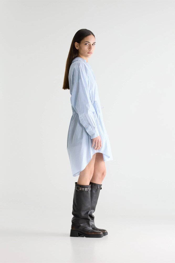 CONEY robe-chemise à rayures stripe a