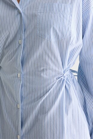 CONEY robe-chemise à rayures stripe a