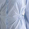CONEY robe-chemise à rayures stripe a
