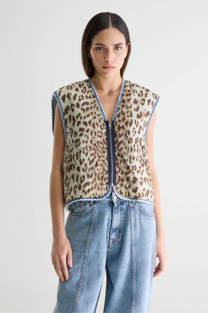 BELLEROSE JOANNIE veste sans manches combo a